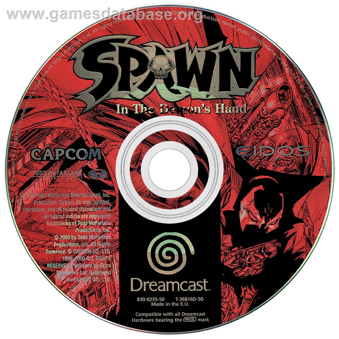 Spawn: In the Demon's Hand - Sega Dreamcast - Artwork - Disc