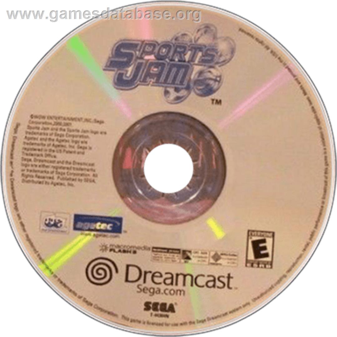 Sports Jam - Sega Dreamcast - Artwork - Disc