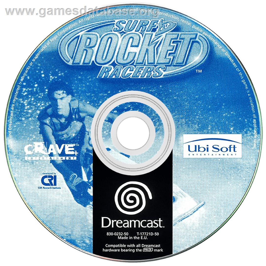 Surf Rocket Racers - Sega Dreamcast - Artwork - Disc