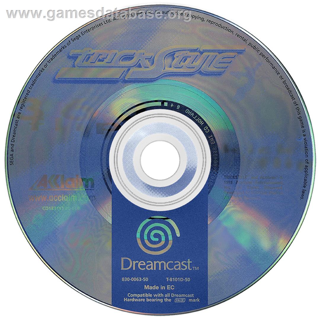 Trickstyle - Sega Dreamcast - Artwork - Disc