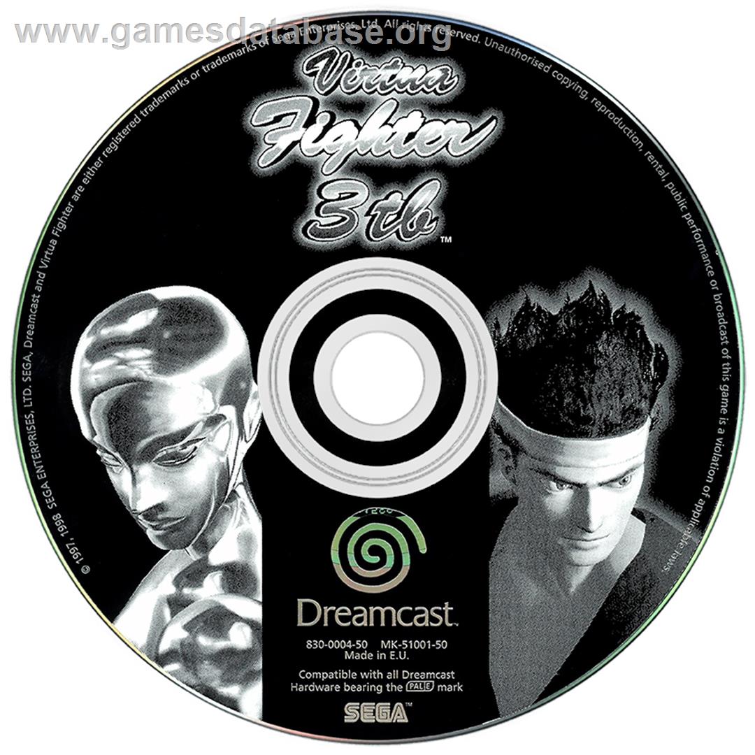Virtua Fighter 3 - Sega Dreamcast - Artwork - Disc
