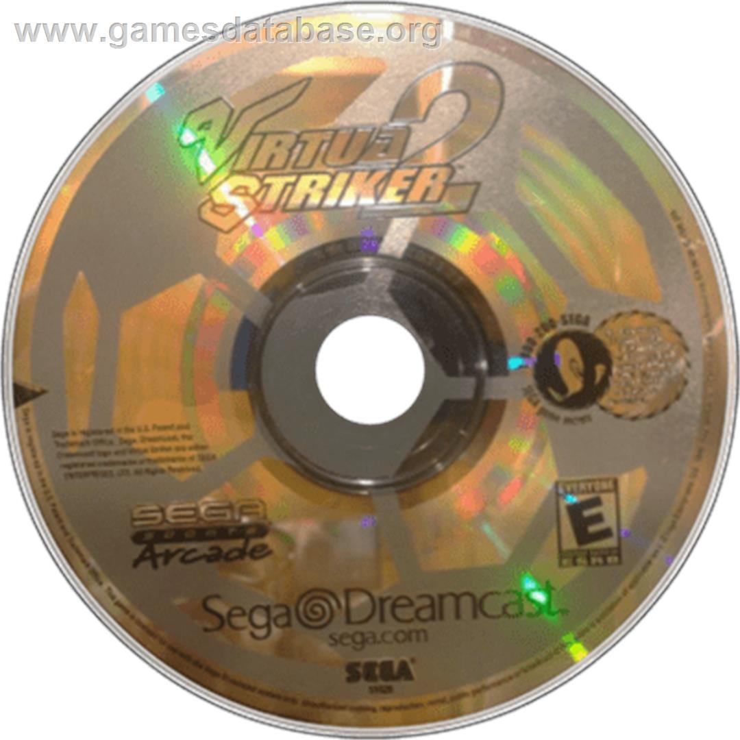 Virtua Striker 2 Ver. 2000 - Sega Dreamcast - Artwork - Disc