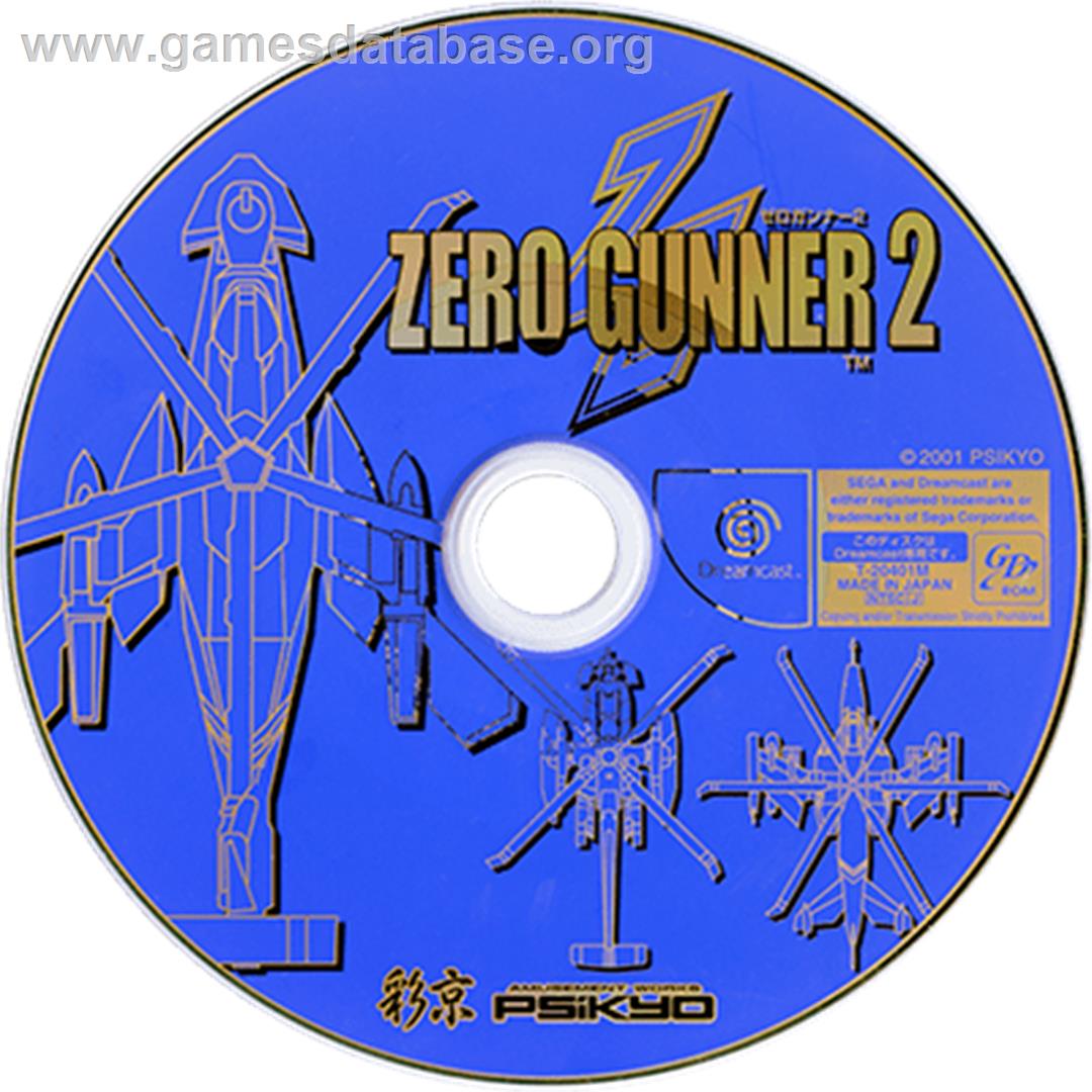 Zero Gunner 2 - Sega Dreamcast - Artwork - Disc