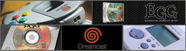 Arcade Cabinet Marquee for EGG: Elemental Gimmick Gear.