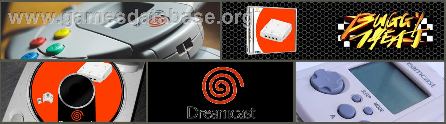 Buggy Heat - Sega Dreamcast - Artwork - Marquee