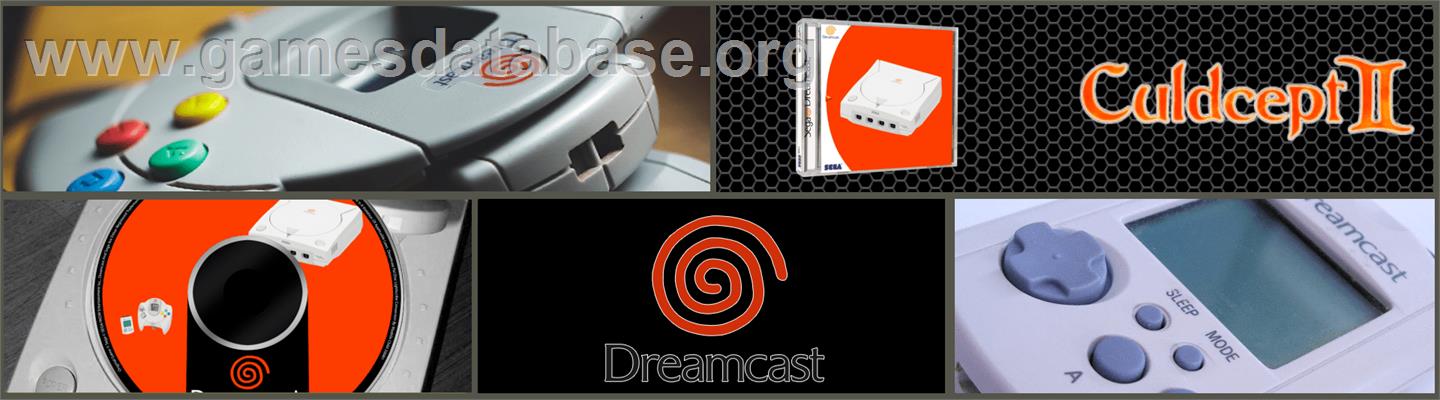 Culdcept 2 - Sega Dreamcast - Artwork - Marquee