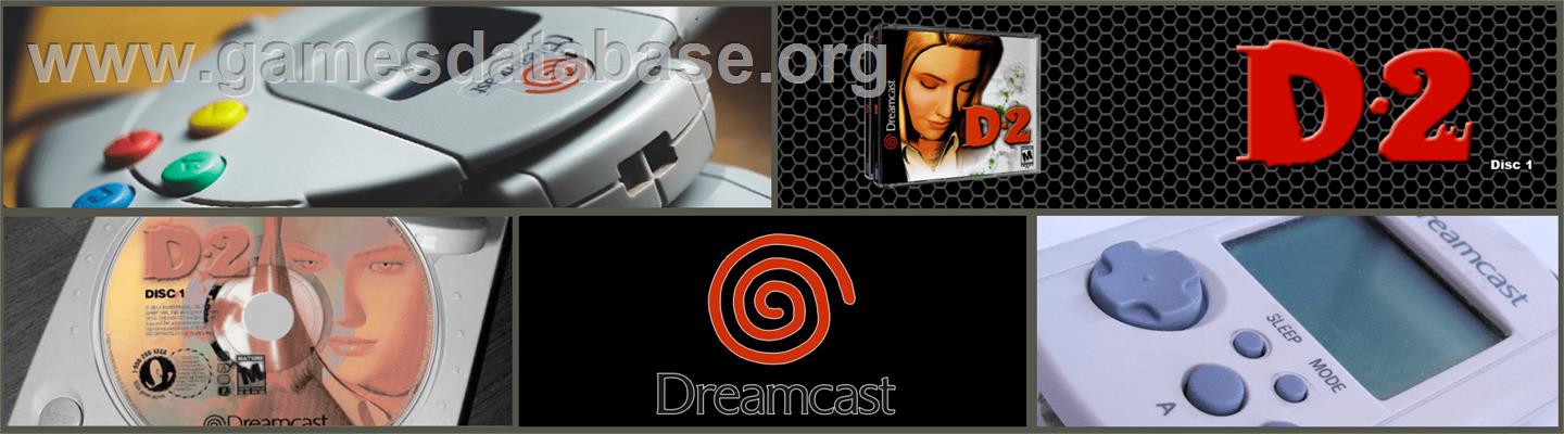 D-2 - Sega Dreamcast - Artwork - Marquee