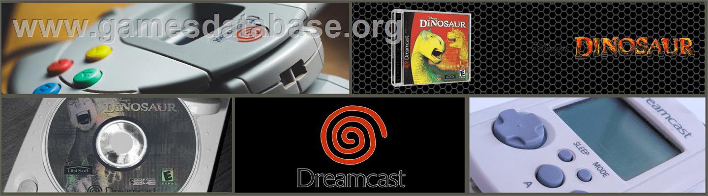 Dinosaur - Sega Dreamcast - Artwork - Marquee