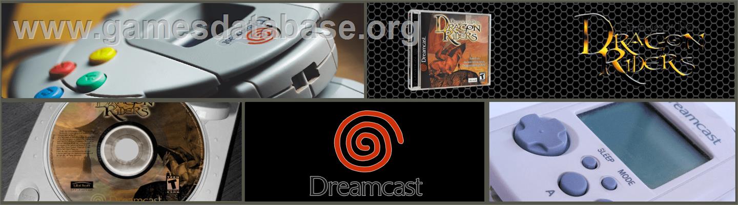 Dragonriders: Chronicles of Pern - Sega Dreamcast - Artwork - Marquee
