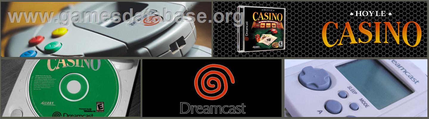 Hoyle Casino - Sega Dreamcast - Artwork - Marquee