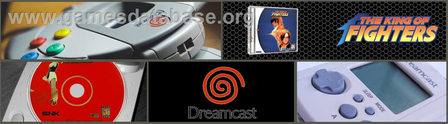 King of Fighters: Dream Match 1999 - Sega Dreamcast - Artwork - Marquee