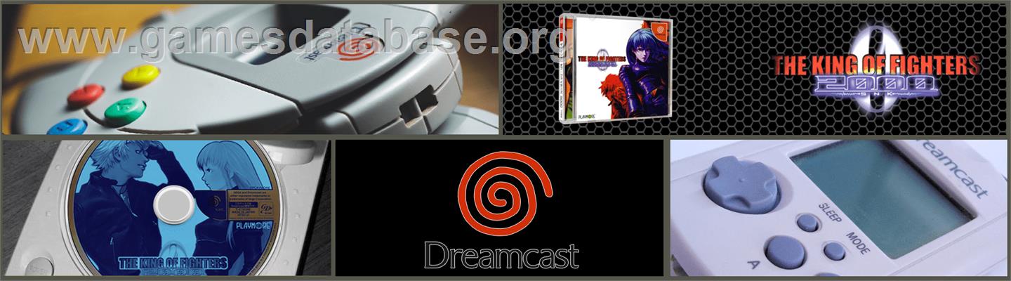 King of Fighters 2000 - Sega Dreamcast - Artwork - Marquee