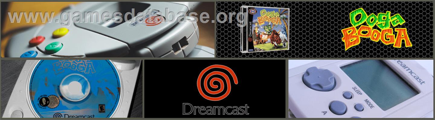 Ooga Booga - Sega Dreamcast - Artwork - Marquee