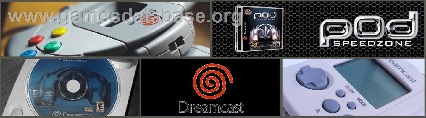 POD 2 - Sega Dreamcast - Artwork - Marquee