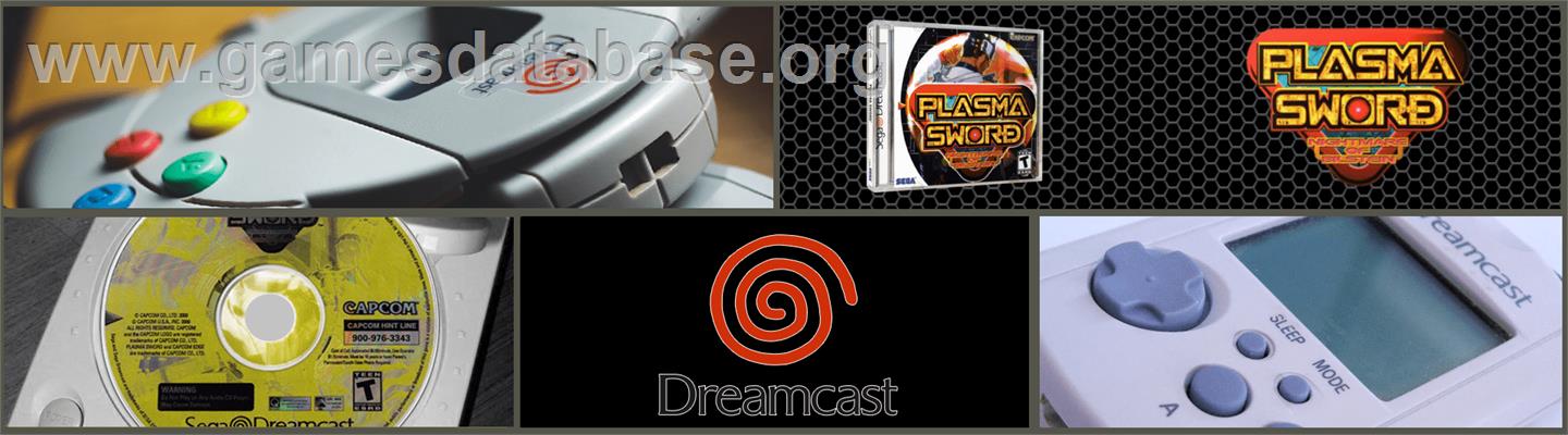 Plasma Sword: Nightmare of Bilstein - Sega Dreamcast - Artwork - Marquee
