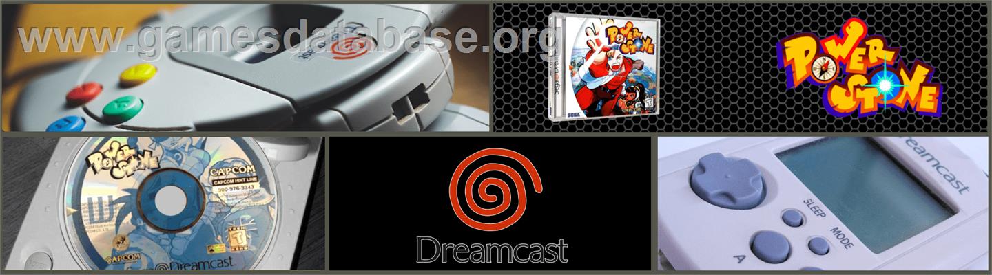 Power Stone - Sega Dreamcast - Artwork - Marquee
