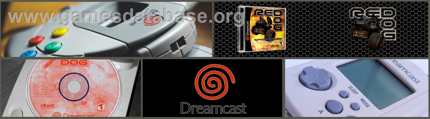 Red Dog: Superior Firepower - Sega Dreamcast - Artwork - Marquee