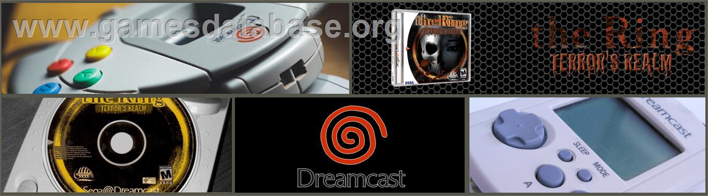 Ring: Terror's Realm - Sega Dreamcast - Artwork - Marquee