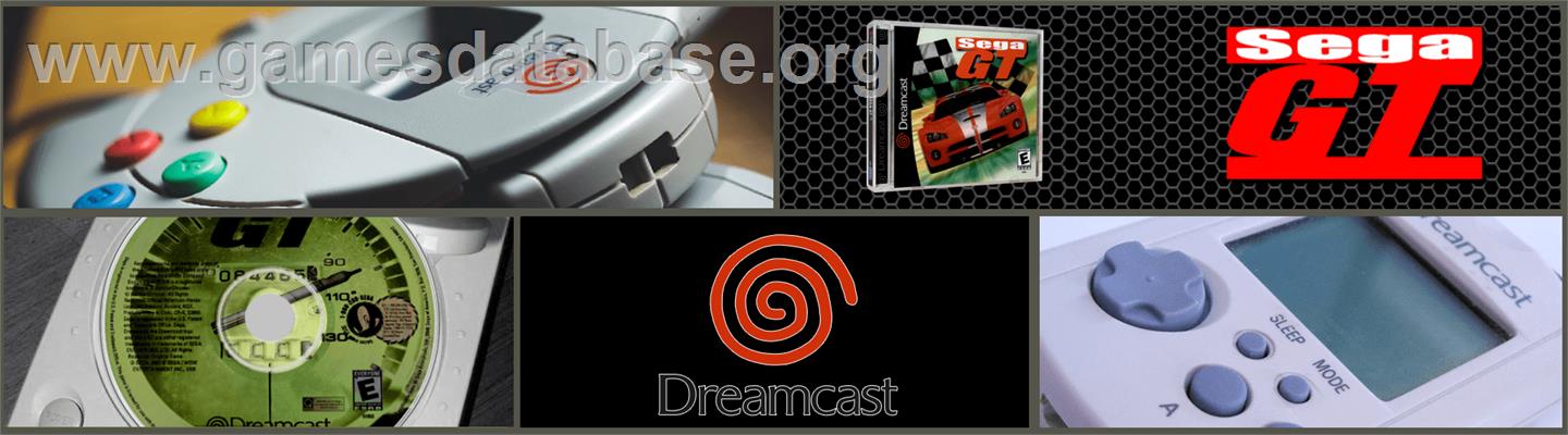 Sega GT: Homologation Special - Sega Dreamcast - Artwork - Marquee
