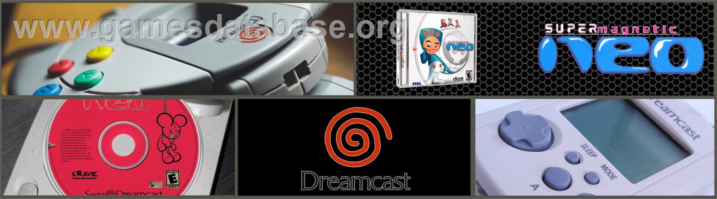 Super Magnetic Neo - Sega Dreamcast - Artwork - Marquee