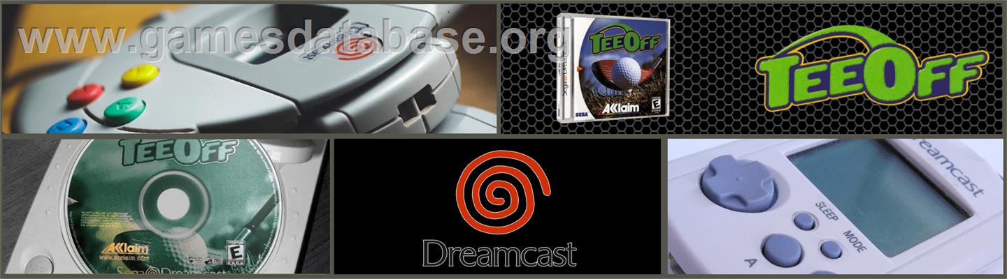 Tee Off - Sega Dreamcast - Artwork - Marquee