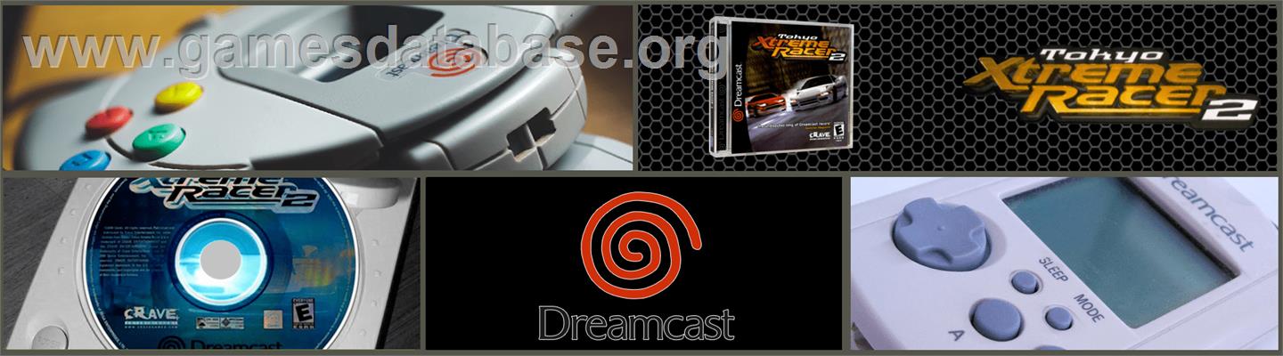 Tokyo Highway Challenge 2 - Sega Dreamcast - Artwork - Marquee