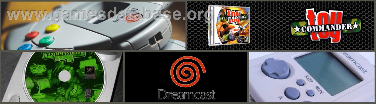 Toy Commander - Sega Dreamcast - Artwork - Marquee
