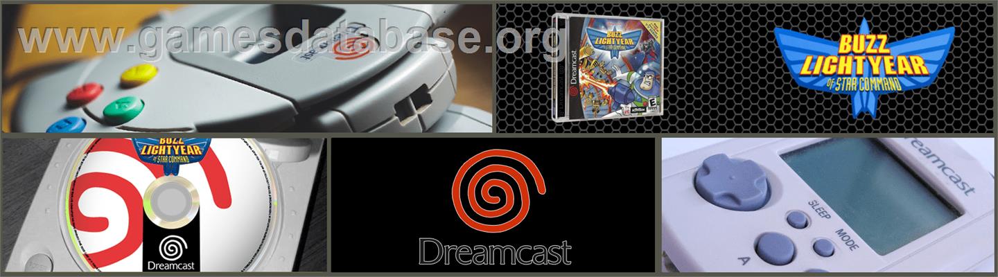 Toy Story 2: Buzz Lightyear of Star Command - Sega Dreamcast - Artwork - Marquee