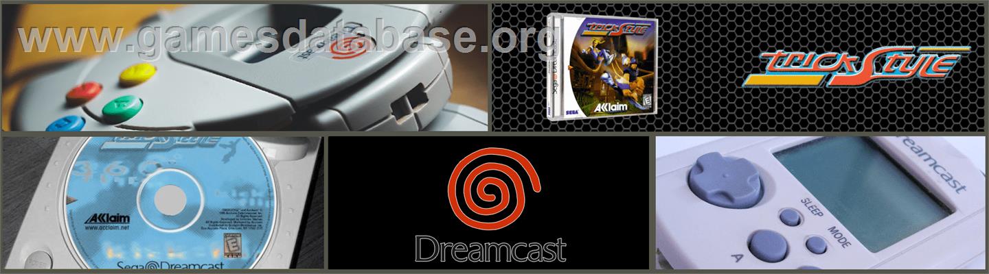 Trickstyle - Sega Dreamcast - Artwork - Marquee