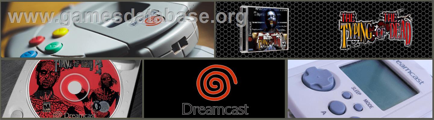 Typing of the Dead, The - Sega Dreamcast - Artwork - Marquee