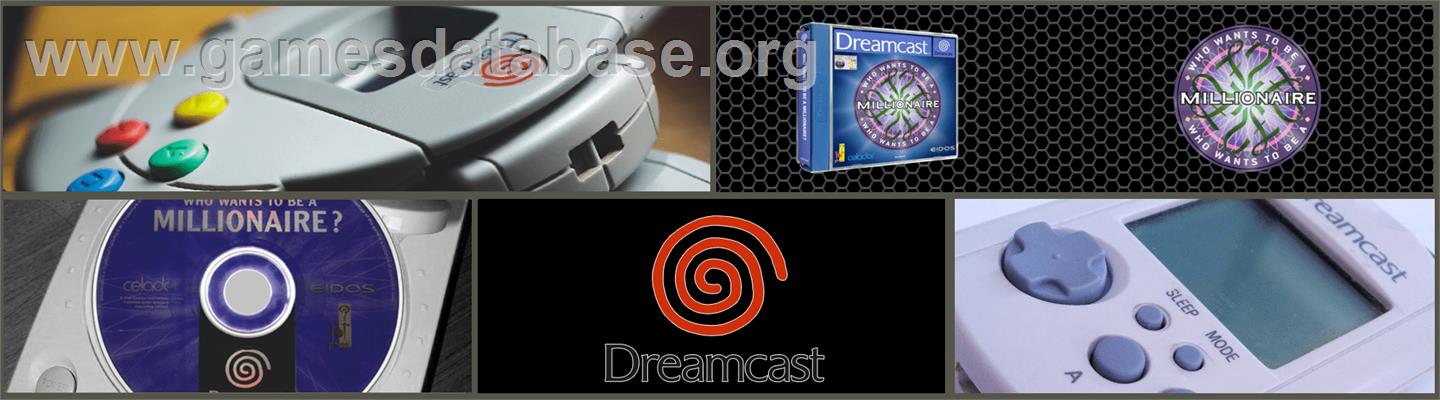 Who Wants to Be a Millionaire? - Sega Dreamcast - Artwork - Marquee