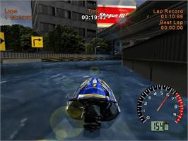 In game image of Aqua GT on the Sega Dreamcast.