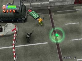 In game image of Cannon Spike on the Sega Dreamcast.