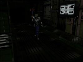 In game image of Carrier on the Sega Dreamcast.