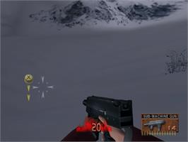 In game image of D-2 on the Sega Dreamcast.