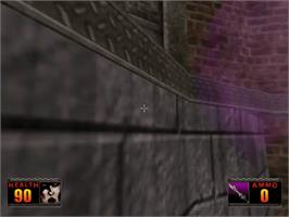 In game image of Kiss: Psycho Circus - The Nightmare Child on the Sega Dreamcast.