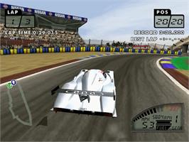 In game image of Mans 24 Hours, Le on the Sega Dreamcast.