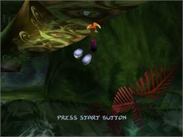 In game image of Rayman 2: The Great Escape on the Sega Dreamcast.