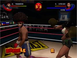 In game image of Ready 2 Rumble Boxing Round 2 on the Sega Dreamcast.