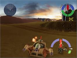 In game image of Star Wars: Demolition on the Sega Dreamcast.