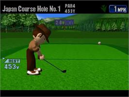 In game image of Tee Off on the Sega Dreamcast.