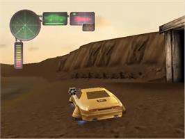 In game image of Vigilante 8 - 2nd Offense on the Sega Dreamcast.