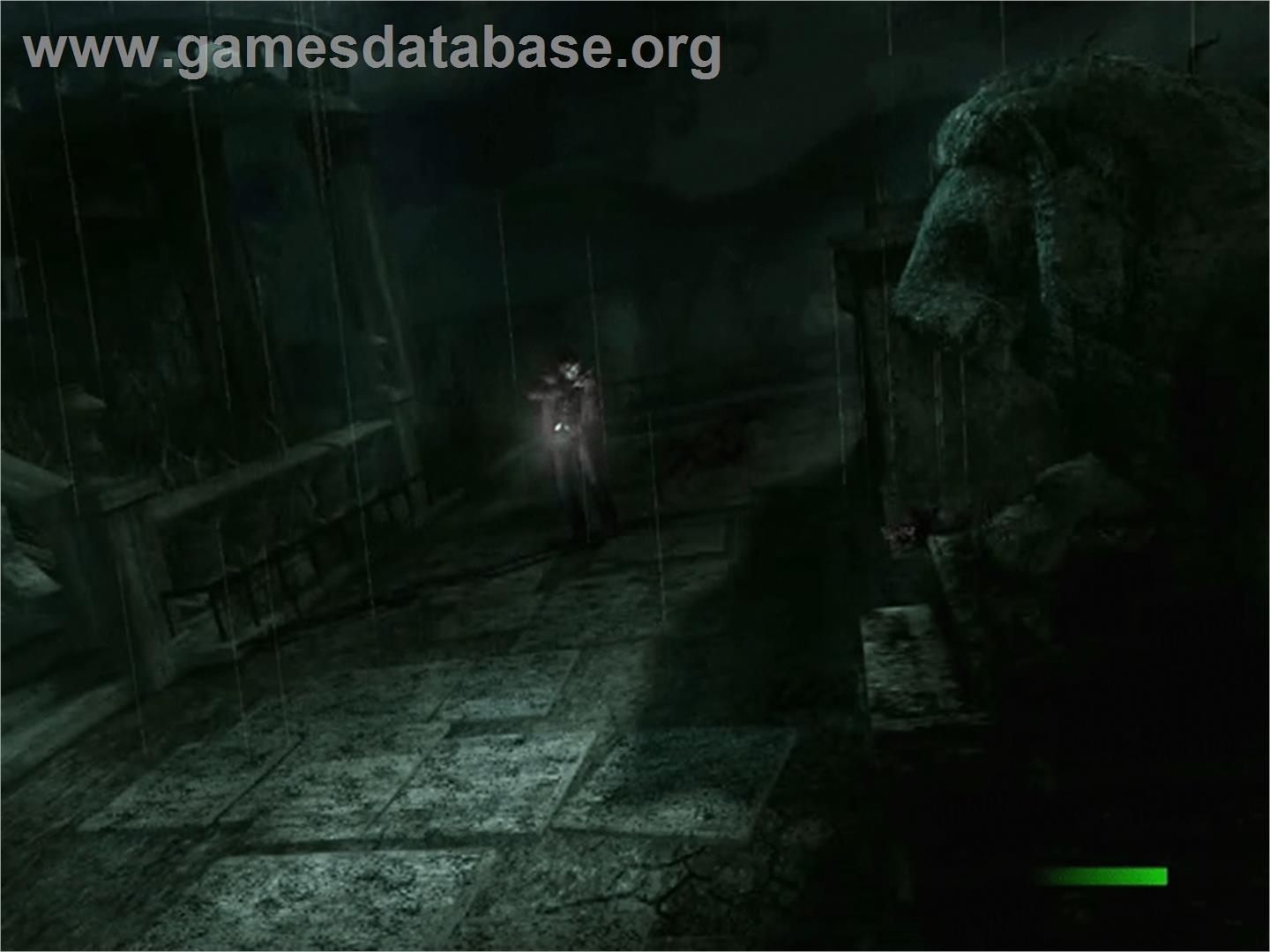 Alone in the Dark - The New Nightmare - Sega Dreamcast - Artwork - In Game
