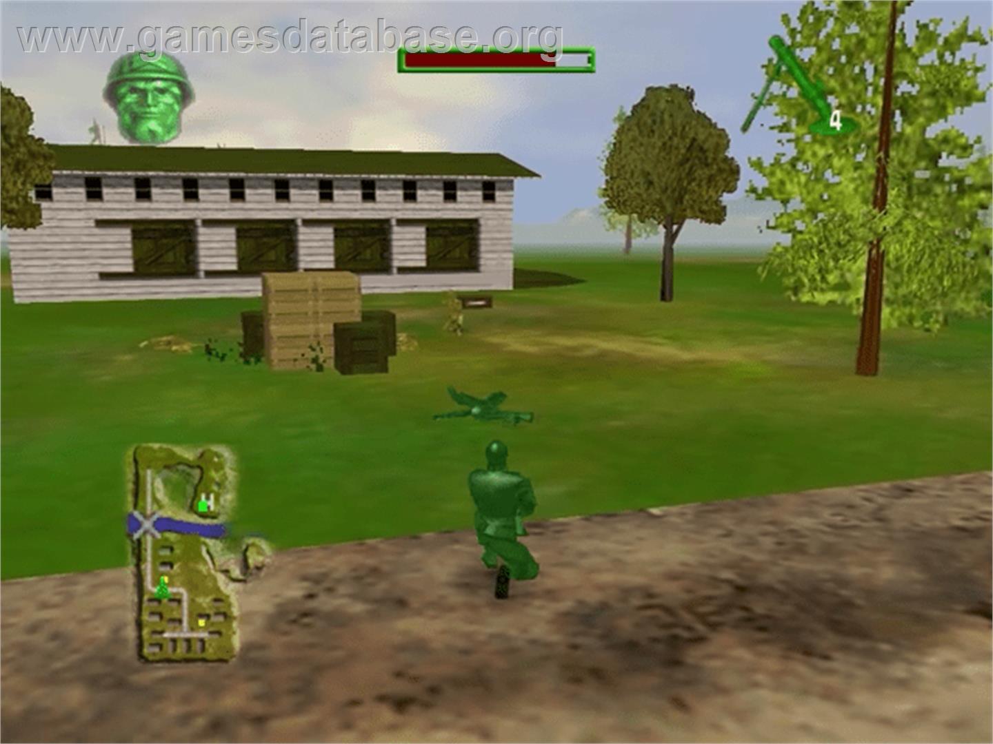 Army Men - Sarge's Heroes - Sega Dreamcast - Artwork - In Game
