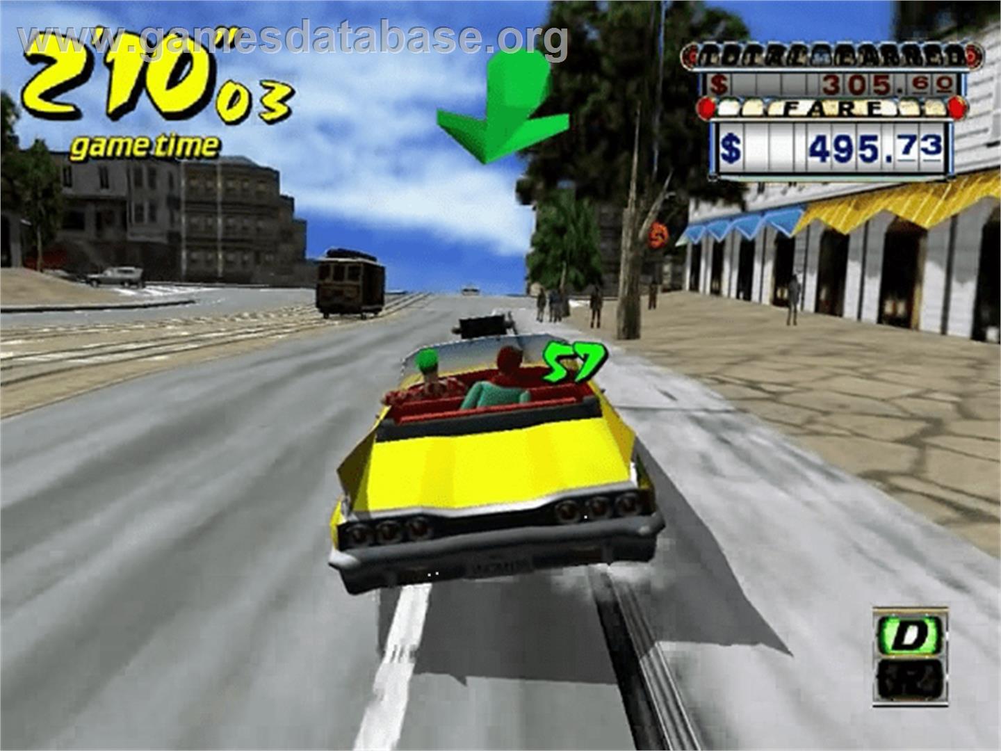 Crazy Taxi - Sega Dreamcast - Artwork - In Game