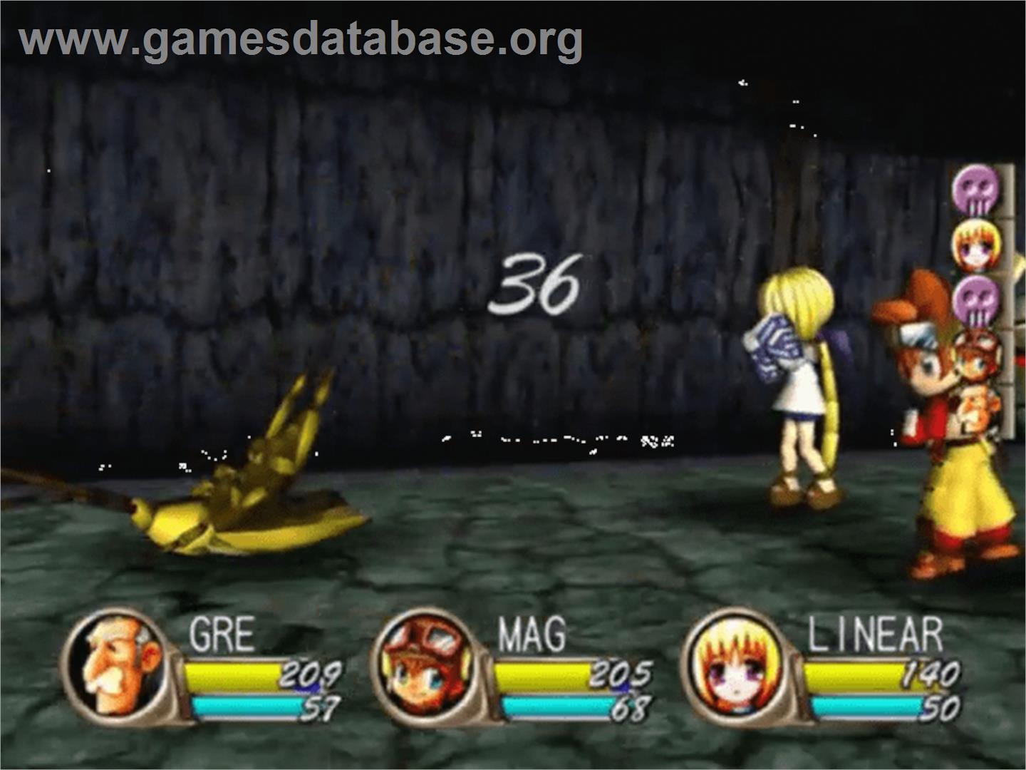 Evolution - The World of Sacred Device - Sega Dreamcast - Artwork - In Game
