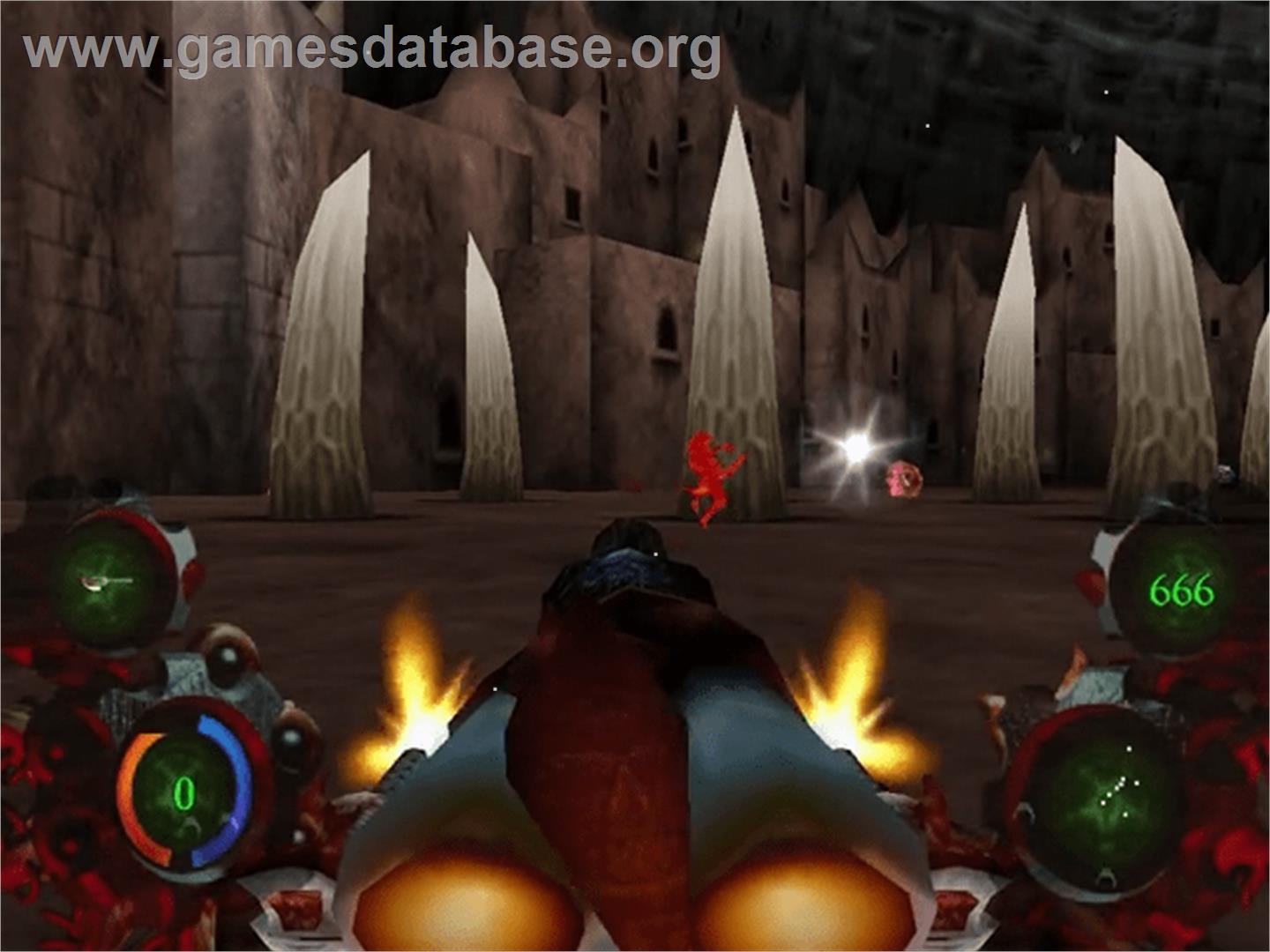 Hellgate - Sega Dreamcast - Artwork - In Game