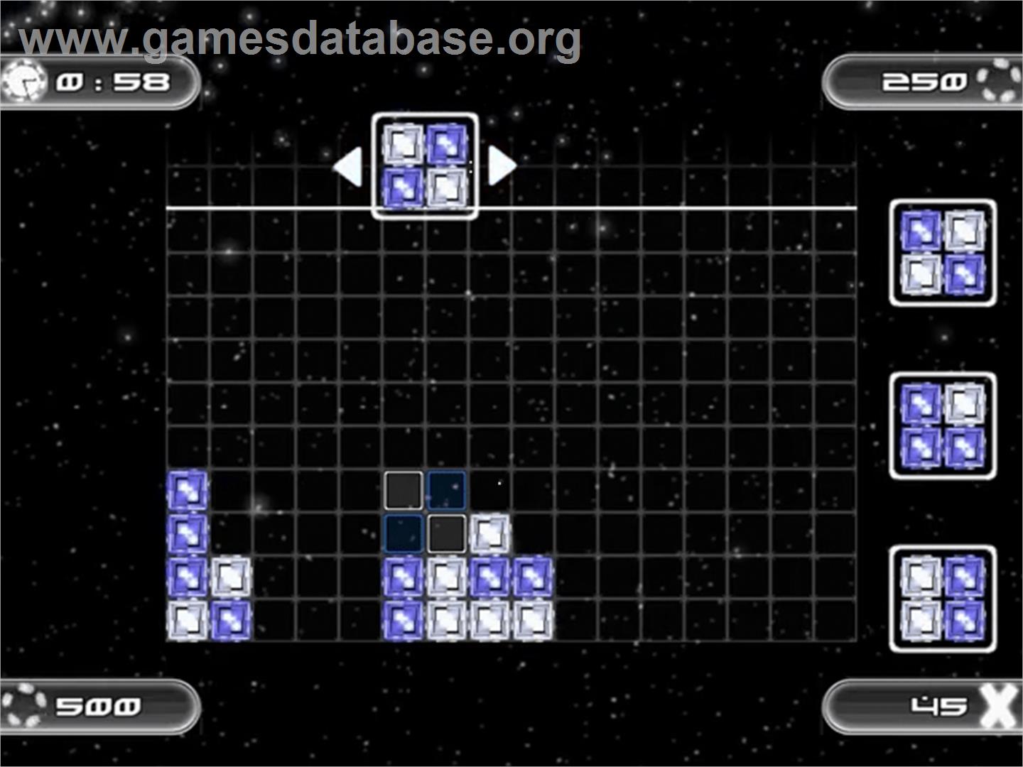 Irides - Master of Blocks - Sega Dreamcast - Artwork - In Game