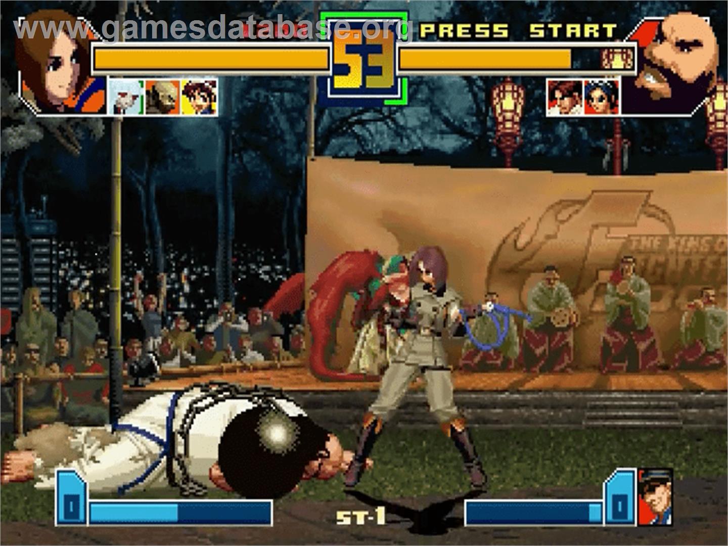 King of Fighters 2001, The - Sega Dreamcast - Artwork - In Game