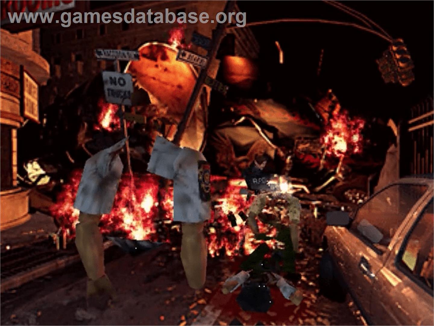 Resident Evil 2 - Sega Dreamcast - Artwork - In Game